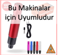 1 ADET 3RL KARTUŞLU İĞNE - HYBRID MAKİNA UYUMLU STERİL TİTANYUM KALICI MAKYAJ MAKİNASI İĞNESİ