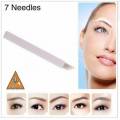 10 ADET 7F PIN KALICI MAKYAJ MICROBLADING İĞNELERİ