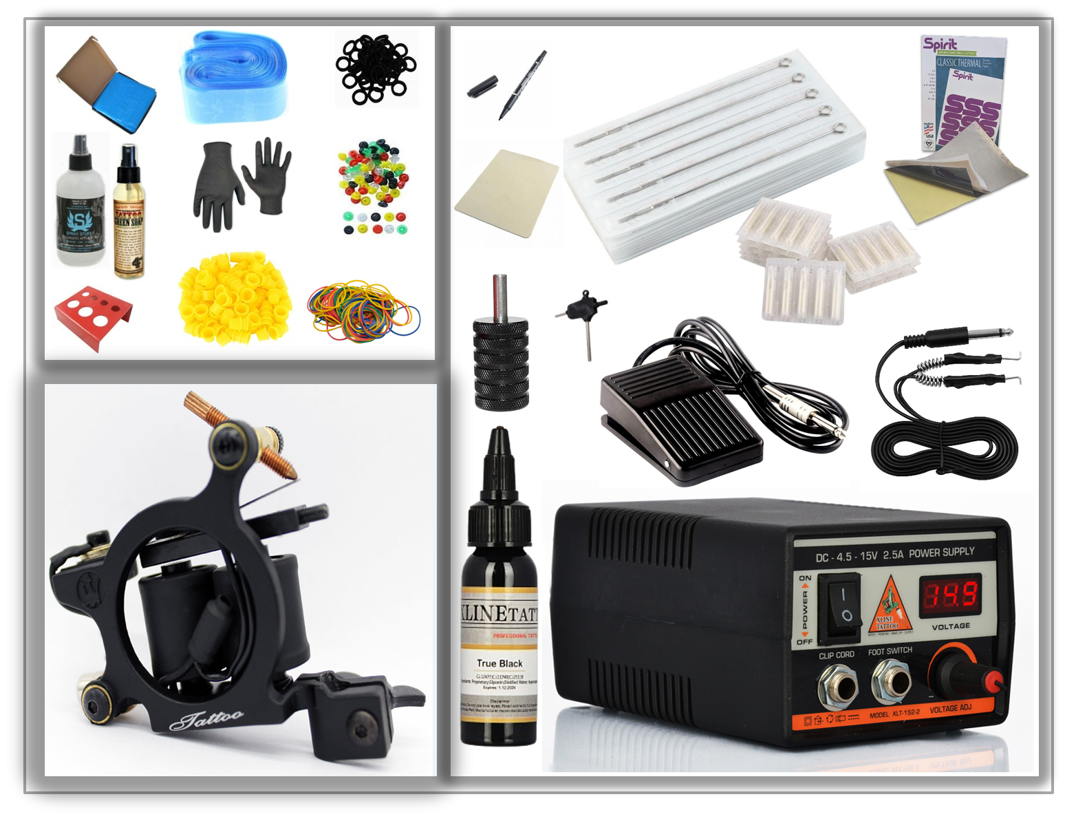 XL-7506 DİJİTAL ADAPTÖRLÜ FULL DÖVME MAKİNASI SETİ